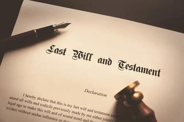 Last will and testament