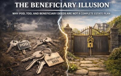 The Beneficiary Illusion: Why POD, TOD, and Beneficiary Deeds Are Not a Complete Estate Plan