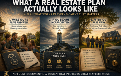 What a Real Estate Plan Actually Looks Like (And Why Most People Don’t Have One)
