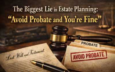 The Biggest Lie in Estate Planning: “Avoid Probate and You’re Fine”